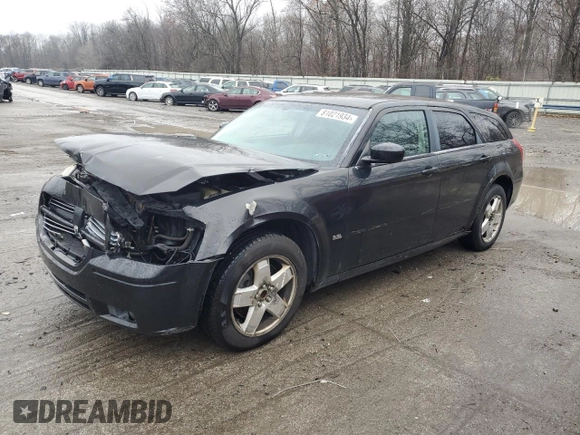 2006 Dodge Magnum SXT with VIN 2D4GZ47V66H344887, listed as a Copart auction lot 81021934 with 111,105 mi miles and Salvage Title. Bid and sale history available at DreamBid. Image 1.