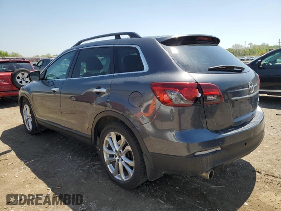 2013 Mazda CX-9 Grand Touring z VIN JM3TB3DA2D0400330, wystawiony jako Copart lot #53102025 z przebiegiem 161 987 mil mil oraz Szkoda całkowita • Salvage title. Historia ofert i sprzedaży dostępna na DreamBid. Obrazek 2.