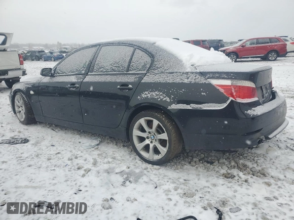 2005 BMW 5 Series 545i with VIN WBANB33535CN67413, listed as a Copart auction lot 85008444 with 172,715 mi miles and Clean Title. Bid and sale history available at carsss.com. Image 2.