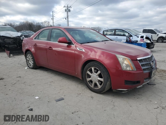 2009 Cadillac CTS RWD w/1SB with VIN 1G6DU57V090145446, listed as a Copart auction lot 87454674 with 163,150 mi miles and Clean Title. Bid and sale history available at carsss.com. Image 4.