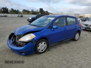 2009 Nissan Versa S with VIN 3N1BC13E19L414565, listed as a Copart auction lot 54275475 with 105,257 mi miles and Salvage Title. Bid and sale history available at DreamBid. Image 1.