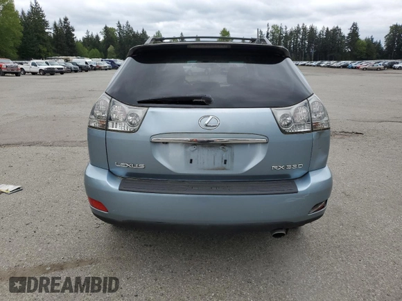 2005 Lexus RX with VIN JTJHA31U450080555, listed as a Copart auction lot 54680805 with 134,134 mi miles and Salvage Title. Bid and sale history available at DreamBid. Image 6.