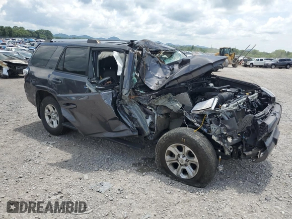 2021 Toyota 4Runner SR5 Premium with VIN JTENU5JR2M5929292, listed as a Copart auction lot 60743695 with 50,725 mi miles and Salvage title. Bid and sale history available at DreamBid. Image 4.
