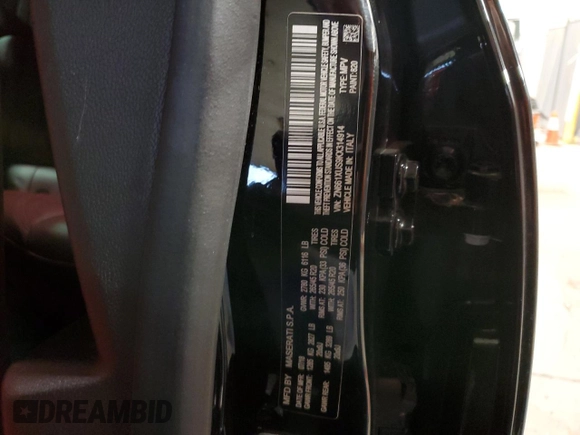 2019 Maserati Levante GranSport with VIN ZN661XUS9KX314914, listed as a Copart auction lot 66390674 with 51,146 mi miles and Salvage Title. Bid and sale history available at carsss.com. Image 13.