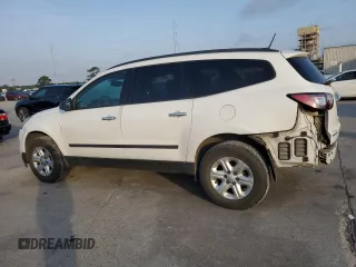 2017 Chevrolet Traverse LS with VIN 1GNKRFKD1HJ183777, listed as a Copart auction lot 54166265 with 205,567 mi miles and Salvage Title. Bid and sale history available at carsss.com. Image 2.