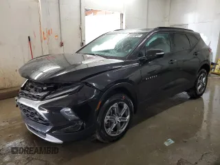 2023 Chevrolet Blazer LT with VIN 3GNKBDRS2PS227862, listed as a Copart auction lot 81518184 with 30,170 mi miles and Salvage title. Bid and sale history available at DreamBid. Image 1.