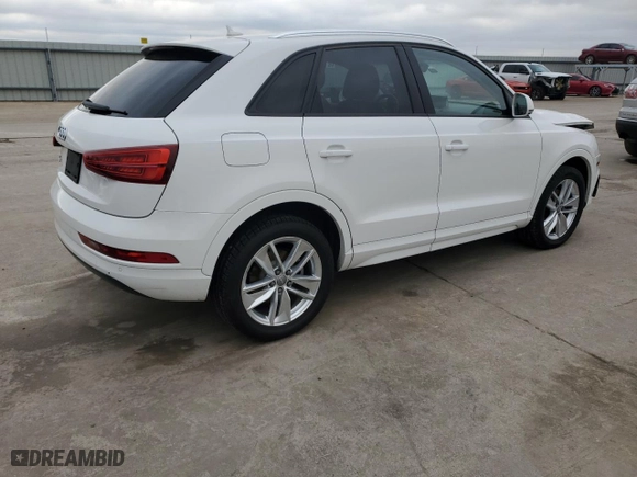 2017 Audi Q3 Premium with VIN WA1BCCFS3HR015958, listed as a Copart auction lot 44949445 with 72,730 mi miles and Salvage Title. Bid and sale history available at carsss.com. Image 3.