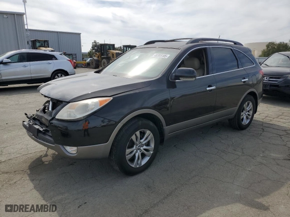 2012 Hyundai Veracruz Limited with VIN KM8NU4CC3CU198184, listed as a Copart auction lot 48385105 with 135,430 mi miles and Salvage Title. Bid and sale history available at carsss.com. Image 1.