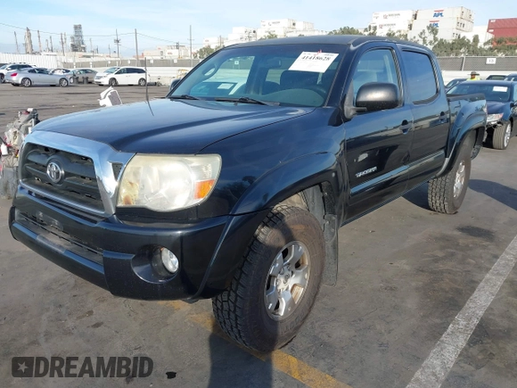 2007 Toyota Tacoma PreRunner with VIN 5TEJU62N57Z405446, listed as a IAAI auction lot 41418628 with 181,230 mi miles and . Bid and sale history available at DreamBid. Image 2.