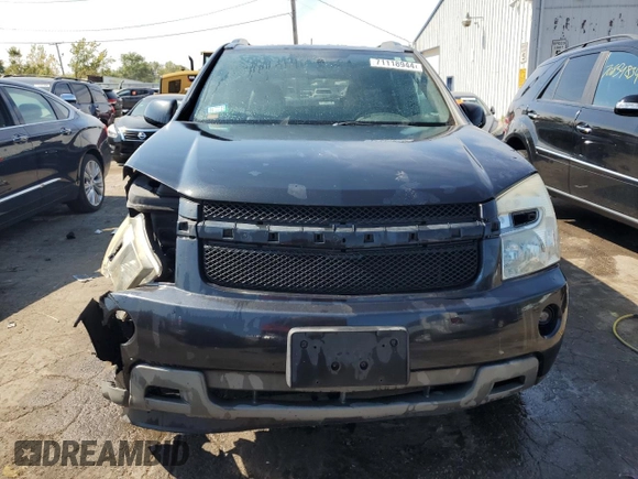 2008 Chevrolet Equinox LTZ with VIN 2CNDL83FX86330198, listed as a Copart auction lot 71118944 with 135,367 mi miles and Salvage Title. Bid and sale history available at carsss.com. Image 5.