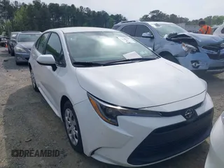 2024 Toyota Corolla LE with VIN 5YFB4MDE1RP184118, listed as a IAAI auction lot 41987420 with 17,833 mi miles. Bid and sale history available at carsss.com. Image 1.