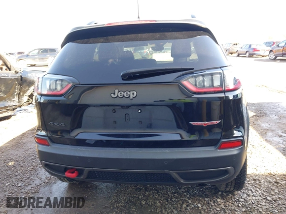 2022 Jeep Cherokee Trailhawk with VIN 1C4PJMBX0ND500947, listed as a IAAI auction lot 41691906 with 16,163 mi miles. Bid and sale history available at carsss.com. Image 17.