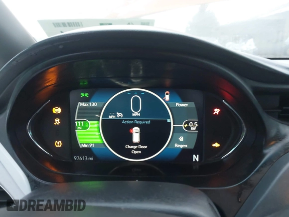 2017 Chevrolet Bolt EV Premier with VIN 1G1FX6S02H4131210, listed as a IAAI auction lot 41238714 with 97,613 mi miles and . Bid and sale history available at DreamBid. Image 7.