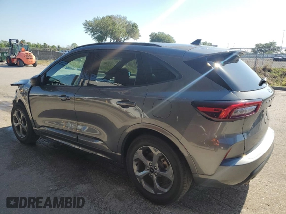 2024 Ford Escape ST-Line with VIN 1FMCU0MN9RUA24225, listed as a Copart auction lot 53051545 with 26,483 mi miles and Clean Title. Bid and sale history available at DreamBid. Image 2.