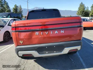 2023 Rivian R1T Adventure with VIN 7FCTGAAA0PN024599, listed as a Copart auction lot 50269955 with 0 mi miles and Salvage Title. Bid and sale history available at carsss.com. Image 6.