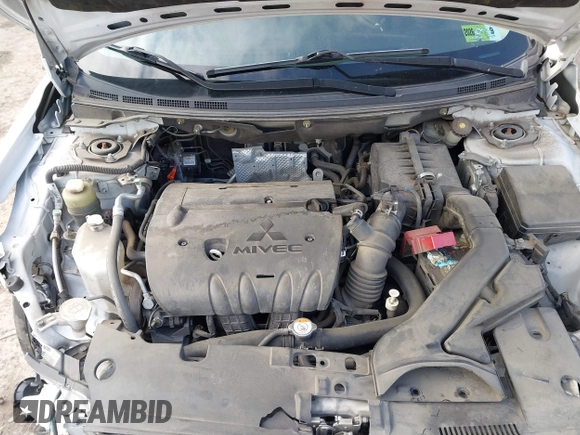 2017 Mitsubishi Lancer ES with VIN JA32V2FW0HU014887, listed as a IAAI auction lot 41056278 with 108,385 mi miles. Bid and sale history available at carsss.com. Image 10.
