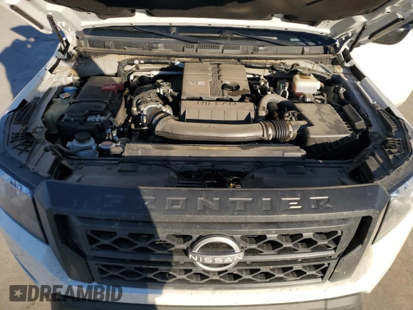 2023 Nissan Frontier S with VIN 1N6ED1CM3PN645928, listed as a Copart auction lot 81332064 with 19,115 mi miles and Salvage title. Bid and sale history available at DreamBid. Image 11.