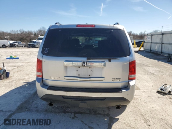 2015 Honda Pilot Touring with VIN 5FNYF4H95FB043741, listed as a Copart auction lot 47420765 with 161,102 mi miles and Salvage Title. Bid and sale history available at carsss.com. Image 6.