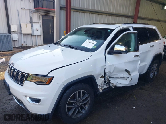 2017 Jeep Grand Cherokee Limited with VIN 1C4RJEBG9HC846715, listed as a IAAI auction lot 41949141 with 88,068 mi miles. Bid and sale history available at carsss.com. Image 6.