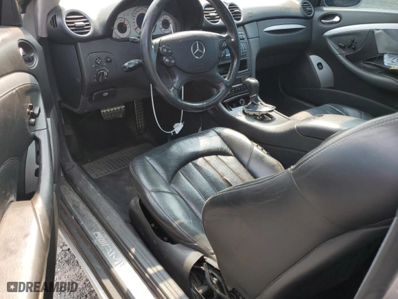 2003 Mercedes-Benz CLK-Class AMG with VIN WDBTJ76H63F046884, listed as a Copart auction lot 66536924 with 0 mi miles and Clean Title. Bid and sale history available at carsss.com. Image 8.