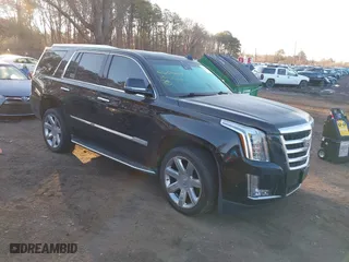 2019 Cadillac Escalade Luxury with VIN 1GYS4BKJ3KR249030, listed as a IAAI auction lot 41650655 with 64,373 mi miles. Bid and sale history available at carsss.com. Image 1.