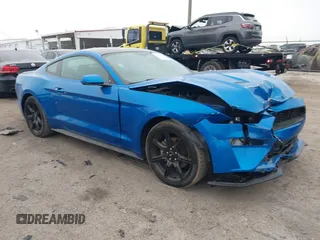 2020 Ford Mustang EcoBoost with VIN 1FA6P8TH8L5157911, listed as a IAAI auction lot 41619563 with 24,112 mi miles. Bid and sale history available at carsss.com. Image 1.