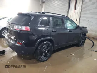 2020 Jeep Cherokee Altitude with VIN 1C4PJMLB9LD576053, listed as a Copart auction lot 45734955 with 55,902 mi miles and Salvage Title. Bid and sale history available at carsss.com. Image 3.