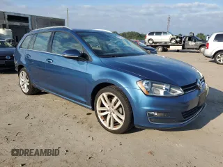 2017 Volkswagen Golf SportWagen S with VIN 3VWC17AU1HM543092, listed as a Copart auction lot 73727304 with 78,654 mi miles and Salvage Title. Bid and sale history available at carsss.com. Image 4.