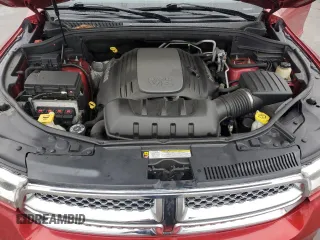 2011 Dodge Durango Citadel with VIN 1D4SE5GT3BC695425, listed as a Copart auction lot 57605535 with 186,998 mi miles and Salvage title. Bid and sale history available at DreamBid. Image 12.
