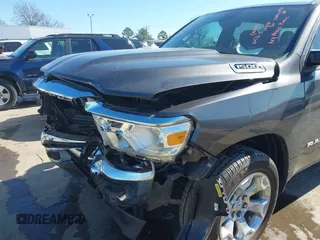 2022 Ram 1500 Big Horn with VIN 1C6SRFFT4NN428027, listed as a IAAI auction lot 41656564 with 14,754 mi miles. Bid and sale history available at carsss.com. Image 17.