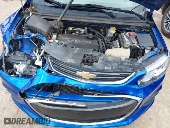 2018 Chevrolet Sonic LT with VIN 1G1JD5SH2J4110558, listed as a IAAI auction lot 42341496 with 56,152 mi miles and . Bid and sale history available at DreamBid. Image 10.