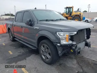 2020 Ford F-150 XL with VIN 1FTEW1C42LFA49954, listed as a IAAI auction lot 41721660 with 37,181 mi miles. Bid and sale history available at carsss.com. Image 1.
