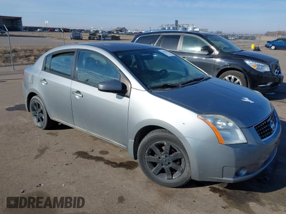 2008 Nissan Sentra S with VIN 3N1AB61E88L726962, listed as a IAAI auction lot 41885694 with 171,136 mi miles and . Bid and sale history available at DreamBid. Image 1.