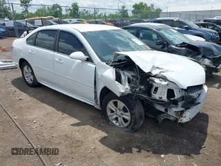 2012 Chevrolet Impala LS Retail with VIN 2G1WA5E37C1207008, listed as a IAAI auction lot 42361118 with 56,452 mi miles and . Bid and sale history available at DreamBid. Image 1.