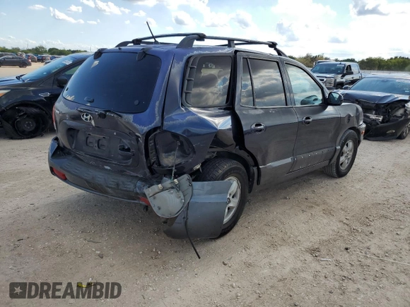 2005 Hyundai Santa Fe GLS with VIN KM8SC13D05U926608, listed as a Copart auction lot 69469634 with 180,851 mi miles and Salvage Title. Bid and sale history available at carsss.com. Image 4.