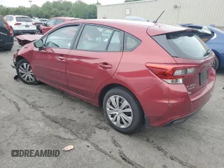 2021 Subaru Impreza with VIN 4S3GTAB63M3701102, listed as a Copart auction lot 59528055 with Not provided miles and Salvage title. Bid and sale history available at DreamBid. Image 2.