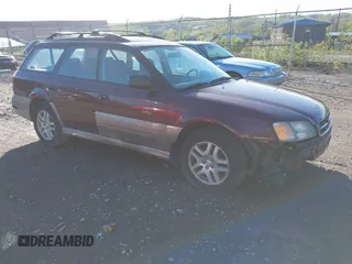 2000 Subaru Legacy Outback with VIN 4S3BH6655Y7604458, listed as a IAAI auction lot 42156830 with 192,024 mi miles and . Bid and sale history available at DreamBid. Image 1.