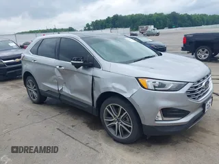 2021 Ford Edge Titanium with VIN 2FMPK3K95MBA43299, listed as a IAAI auction lot 42365933 with 50,764 mi miles and . Bid and sale history available at DreamBid. Image 1.