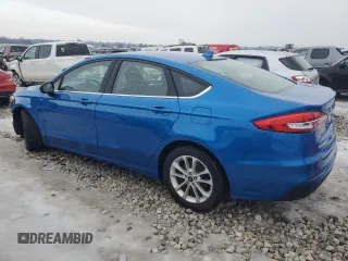 2020 Ford Fusion SE with VIN 3FA6P0HD5LR145963, listed as a Copart auction lot 43199375 with 22,930 mi miles and Salvage Title. Bid and sale history available at carsss.com. Image 2.
