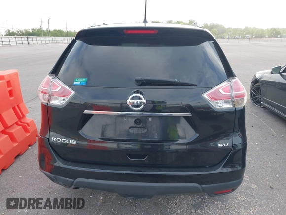 2016 Nissan Rogue SV with VIN KNMAT2MT9GP614414, listed as a IAAI auction lot 41968457 with 252,533 mi miles and . Bid and sale history available at carsss.com. Image 16.