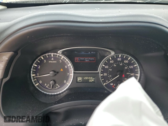 2015 Infiniti QX60 with VIN 5N1AL0MMXFC542315, listed as a Copart auction lot 51529225 with 128,459 mi miles and Salvage Title. Bid and sale history available at carsss.com. Image 9.