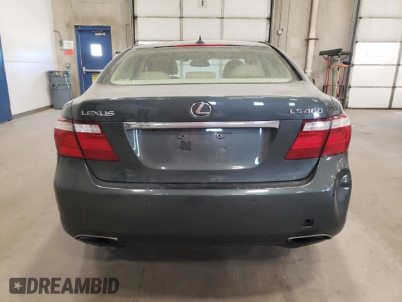 2007 Lexus LS 460 с VIN JTHBL46F075009165, выставлен на аукционе Copart как лот 56153045 с пробегом 222 580 миль миль и Списание • Salvage title. История ставок и продаж доступна на DreamBid. Изображение 6.