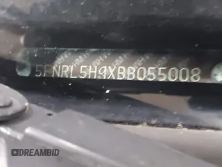 2011 Honda Odyssey Touring с VIN 5FNRL5H9XBB055008, выставлен на аукционе IAAI как лот 41973447 с пробегом 218 762 миль миль и . История ставок и продаж доступна на DreamBid. Изображение 9.