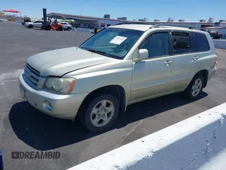 2003 Toyota Highlander z VIN JTEGD21A030060835, wystawiony jako IAAI lot #42203235 z przebiegiem 129 627 mil mil oraz . Historia ofert i sprzedaży dostępna na DreamBid. Obrazek 2.