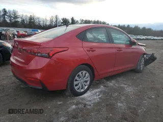 2022 Hyundai Accent SEL with VIN 3KPC24A69NE158966, listed as a Copart auction lot 76944753 with 45,470 mi miles. Bid and sale history available at carsss.com. Image 3.