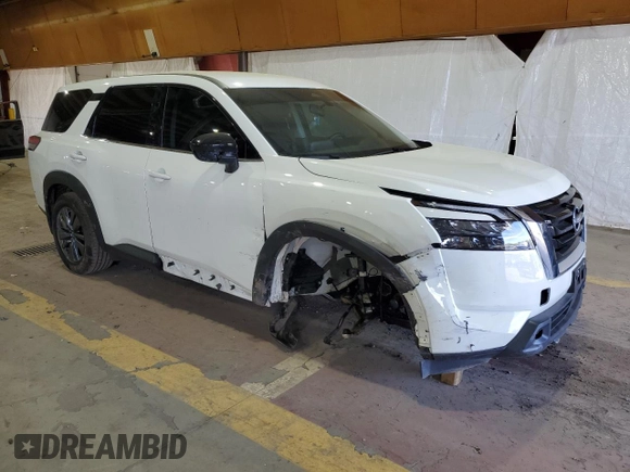 2024 Nissan Pathfinder S с VIN 5N1DR3AC5RC209520, выставлен на аукционе Copart как лот 54907295 с пробегом 28 334 миль миль и Списание • Salvage title. История ставок и продаж доступна на DreamBid. Изображение 4.