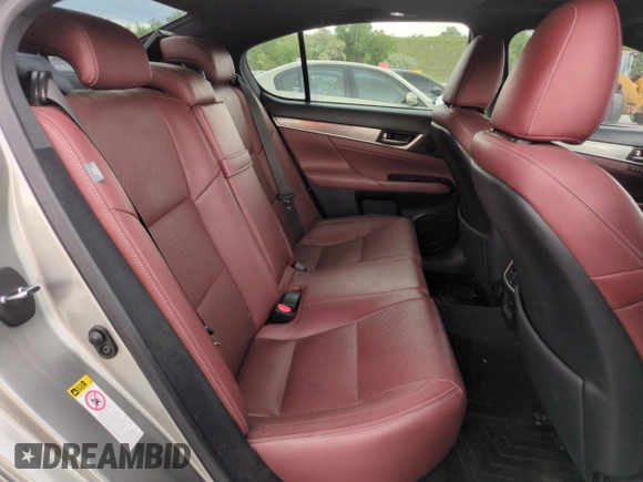 2015 Lexus GS 350 with VIN JTHCE1BL4FA000760, listed as a Copart auction lot 60535055 with 89,070 mi miles and Salvage title. Bid and sale history available at DreamBid. Image 10.