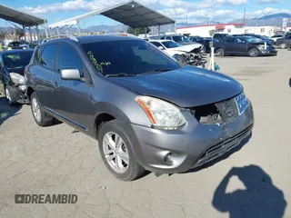 2013 Nissan Rogue S with VIN JN8AS5MT5DW534411, listed as a IAAI auction lot 41755909 with 167,927 mi miles. Bid and sale history available at carsss.com. Image 1.