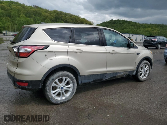 2017 Ford Escape SE with VIN 1FMCU9GD3HUD33324, listed as a Copart auction lot 56020415 with 139,106 mi miles and Clean Title. Bid and sale history available at DreamBid. Image 3.