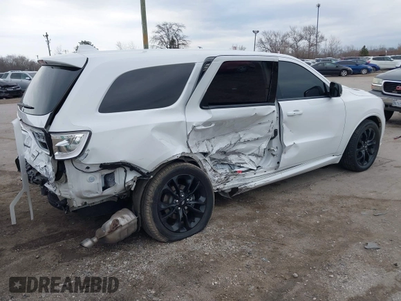 2019 Dodge Durango R/T with VIN 1C4SDJCT3KC848271, listed as a IAAI auction lot 41903122 with 85,704 mi miles and . Bid and sale history available at carsss.com. Image 4.